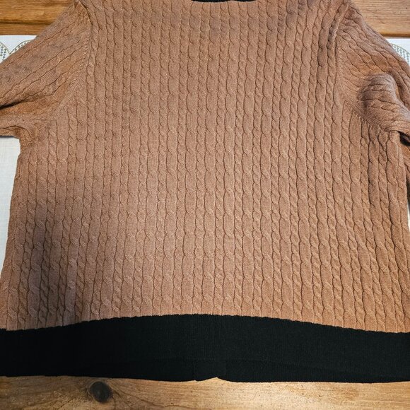 Adrianna Papell Brown and Black Cardigan - Picture 5 of 5